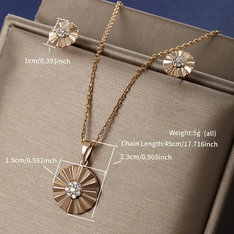 Flower Set - Rose Gold - FY0264